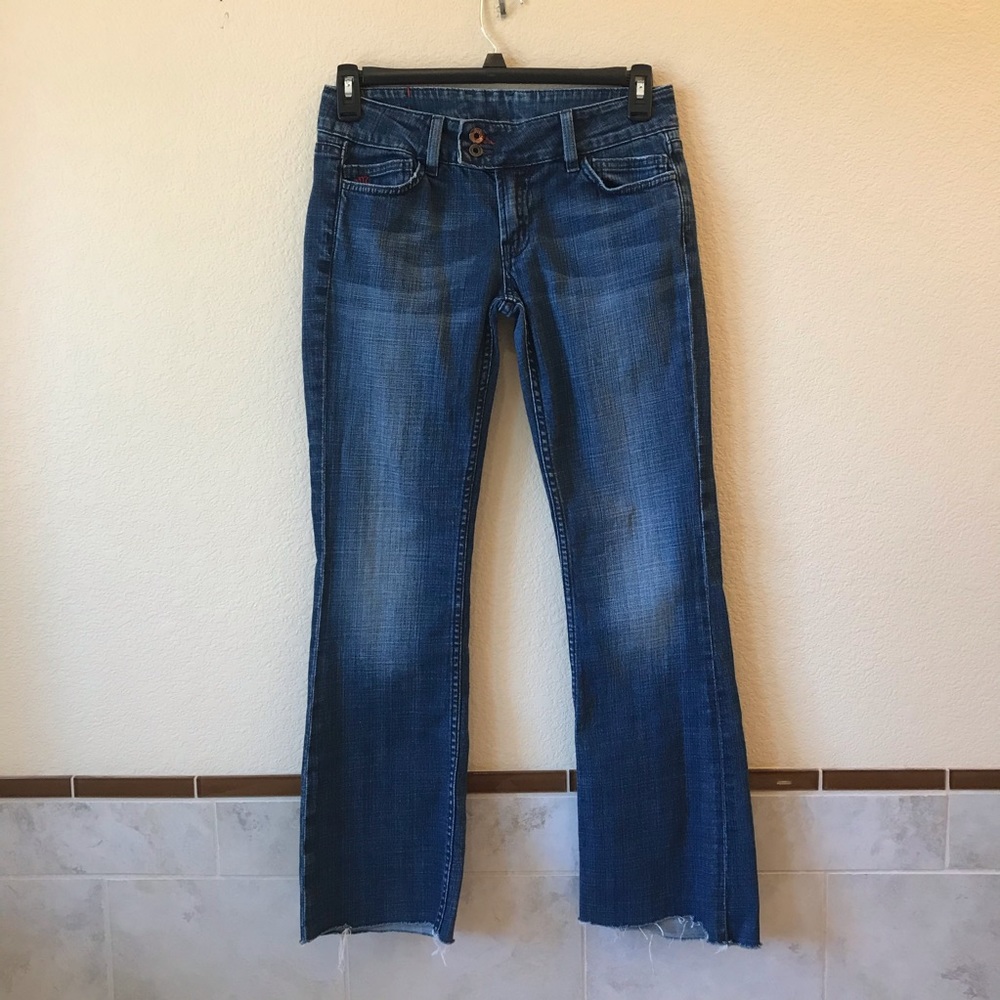 Red by Miss Me Jeans Drew Low Cut  ✳️ Altered